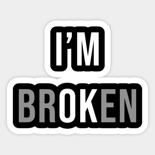 I'm OK Sticker